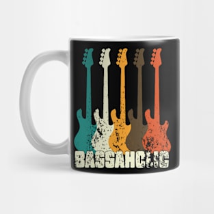 Bass Guitar Player Bassaholic Bass Player Guitarist Mug